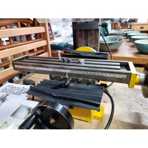 430 - A Clarke metalworker milling/drilling machine model No. CMD300 along with a full set of original  to... 