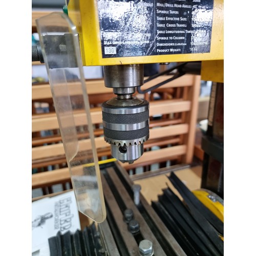 430 - A Clarke metalworker milling/drilling machine model No. CMD300 along with a full set of original  to... 