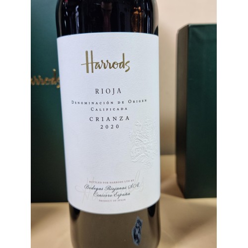 A new full bottle boxed red wine set by Harrods to include a Chianti ...