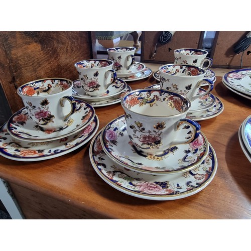 A good quality 30x piece Masons Mandalay pattern partial tea / dinner ...