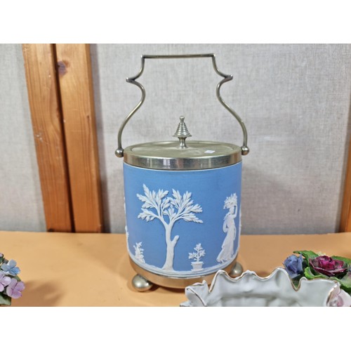 51 - A selection of items to include a quality Royal Copenhagen Christmas plate and cup and saucer set da... 