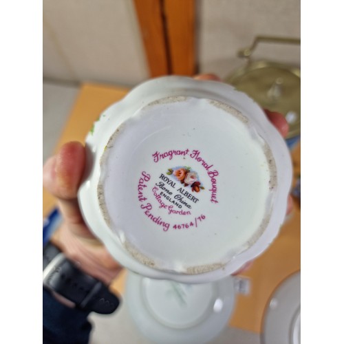 51 - A selection of items to include a quality Royal Copenhagen Christmas plate and cup and saucer set da... 