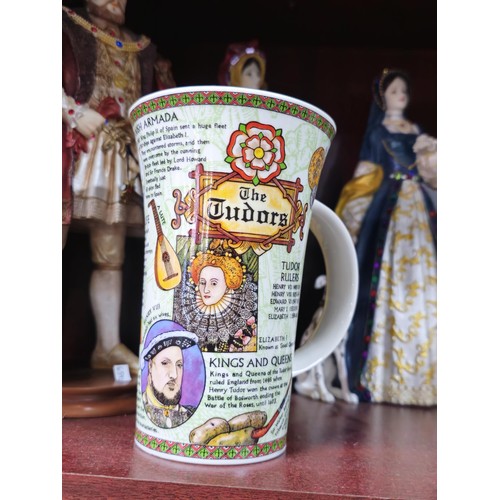 71 - Collection of resin figurines by Regency Fine Arts to include Henry the VIII and his 6 wives, all ar... 