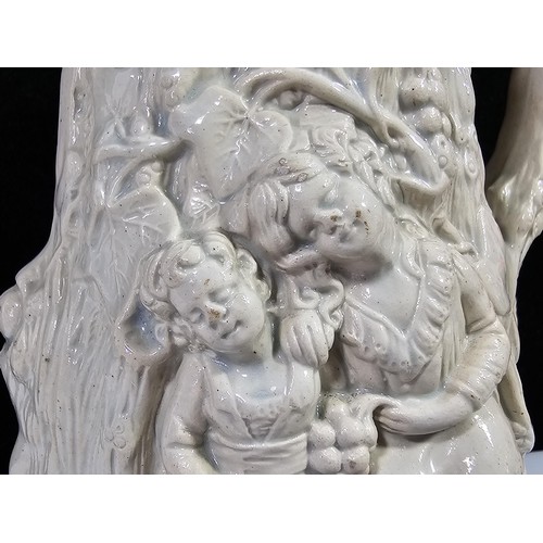 74 - A very rare antique 1855 Newport pottery 