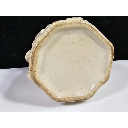 74 - A very rare antique 1855 Newport pottery 