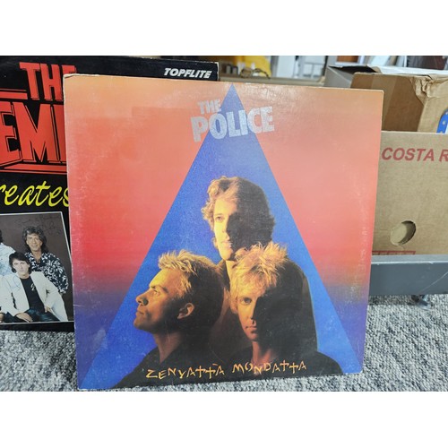 97 - A selection of vinyl records, to include some popular artists. Albums by 10cc, Brian Ferry, Billy Jo... 