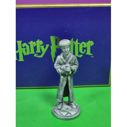 111 - Collection of 3x boxed Harry Potter pewter figures by Arthur Price of England, to include Hermione  ... 