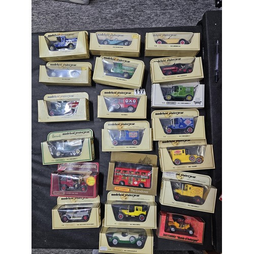 117 - Large collection of 20x boxed matchbox diecast cars  mostly from Models of Yesteryear, to include a ... 
