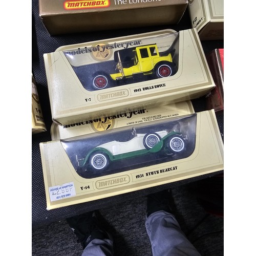 117 - Large collection of 20x boxed matchbox diecast cars  mostly from Models of Yesteryear, to include a ... 