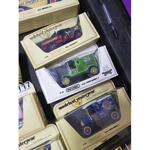 117 - Large collection of 20x boxed matchbox diecast cars  mostly from Models of Yesteryear, to include a ... 
