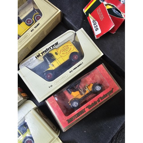 117 - Large collection of 20x boxed matchbox diecast cars  mostly from Models of Yesteryear, to include a ... 