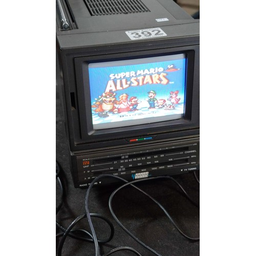 133 - A cased Super Nintendo Entertainment System in a rare Original Nintendo case, model number SNSP-001A... 