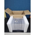 An as new in box plastic multi divisional storage box, containing 5x ...