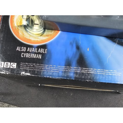 136 - A collection of 3x ceramic Collection Edition Dr Who Cookie jars in the form of Dalek's to include a... 