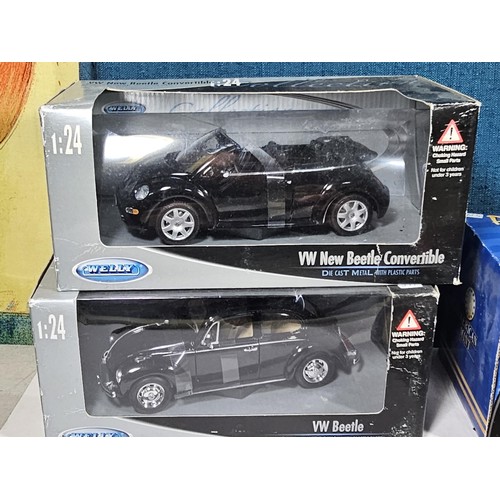 132 - Collection of 21x boxed diecast vehicles to include 12x boxed Shell Supper car collection cars along... 