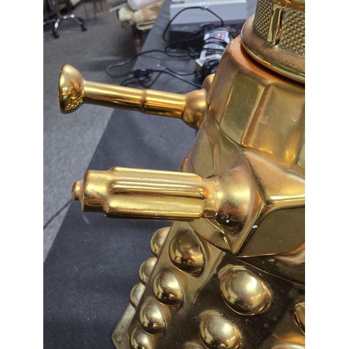 136 - A collection of 3x ceramic Collection Edition Dr Who Cookie jars in the form of Dalek's to include a... 