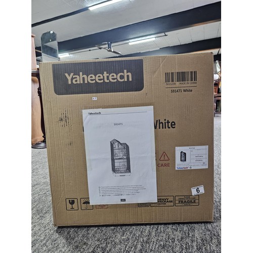 6 - A boxed new 2 tier birdcage in white by Yaheetech.