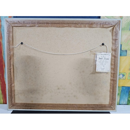 47 - A framed and glazed Stephen Smith limited edition print commemorating Frankie Dettori's Favourites, ... 