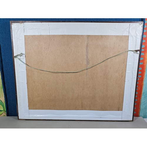 59 - A famed and glazed ltd edition print of a Yorkshire village scene number 383/750, pencil signed by t... 