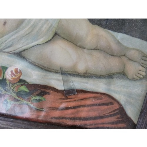 95 - A collection of 3x pictures to include 2x antique photographs of two gentlemen, one appears to be bl... 