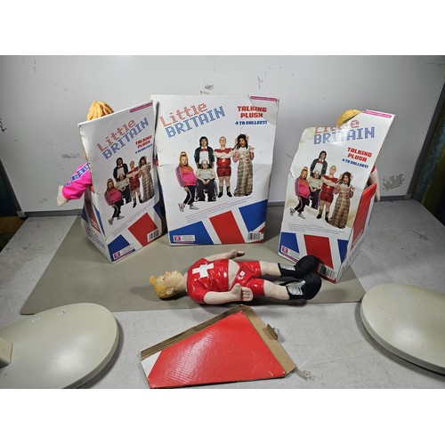 106 - A collection of boxed Little Britain figures including 2x Dafydd, Lou and Andy and Vicky Pollard. Al... 