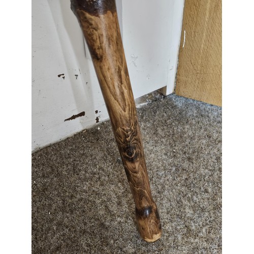 150 - A good quality 2ft long twisted willow cudgel, a heavy stick used for self defence or as a club, the... 