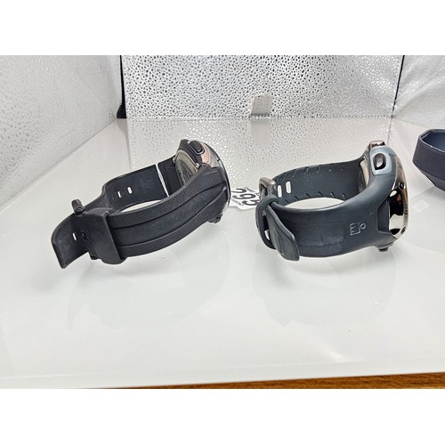 295 - A collection of 4x Sports Wristwatches to include an attractive Chrome Adidas cased wristwatch, a Ti... 