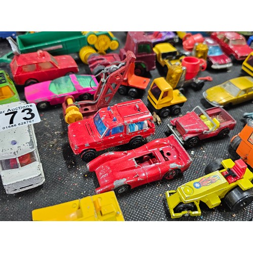 173 - A very large collection of diecast vehicles of various brands including Dinky Corgi and Matchbox veh... 