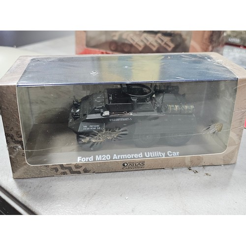 190 - A collection of Atlas Editions 8x as new and sealed military vehicles to include a SdKfz 234/2 Puma ... 