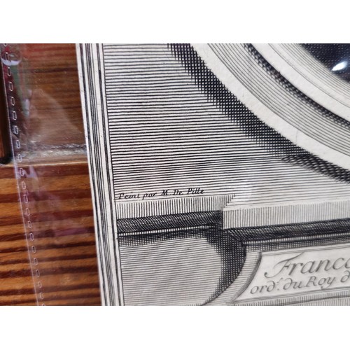 531 - A group of four 18th-19th century portrait engravings and mezzotints, comprising
1. François Torteba... 