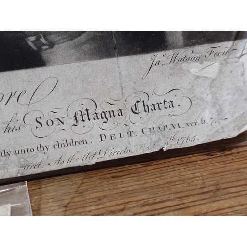 531 - A group of four 18th-19th century portrait engravings and mezzotints, comprising
1. François Torteba... 