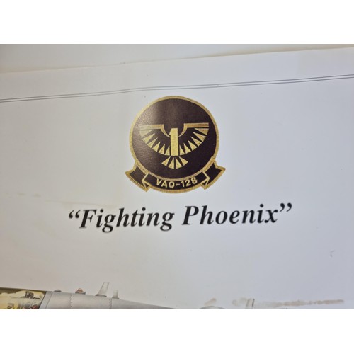 535 - Large job lot of aircarft related A3 size prints to include 29x Fighting Phoenix EA-6B jets in colou... 
