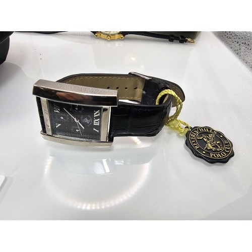 266A - 2 good quality cased wristwatches to include a gents wristwatch by Allenby with a 15 jewel Swiss mov... 