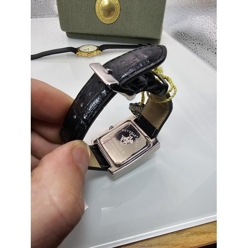 266A - 2 good quality cased wristwatches to include a gents wristwatch by Allenby with a 15 jewel Swiss mov... 