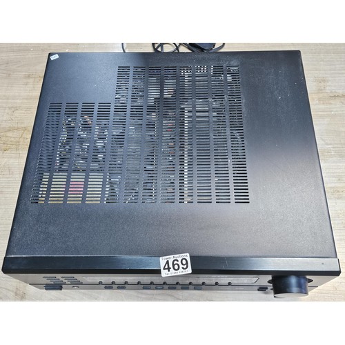469 - A good quality Denon Precision audio component AV surround receiver AVR 1801 amp with digital displa... 