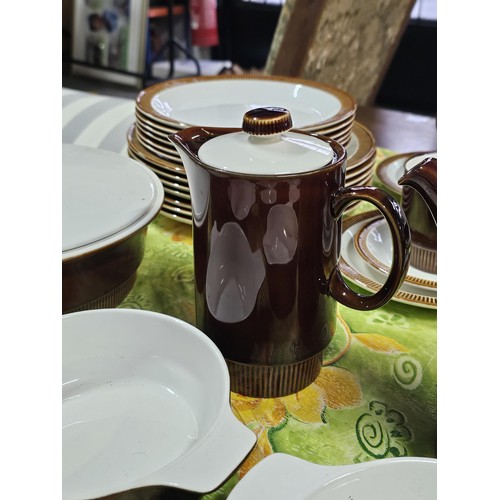 A large and comprehensive 49x piece partial dinner tea set by Poole ...