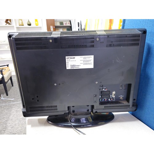 467 - A linsar 26 inch HD flat screen TV, along with a modern SKY Q box with a 1TB hard drive the TV has i... 