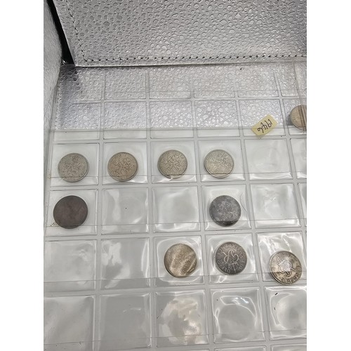 285 - A coin album containing a large quantity of Victorian and later copper one penny coins and half penn... 