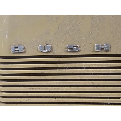 27 - A reproduction Bush radio with a dial to the front, complete with power cable.