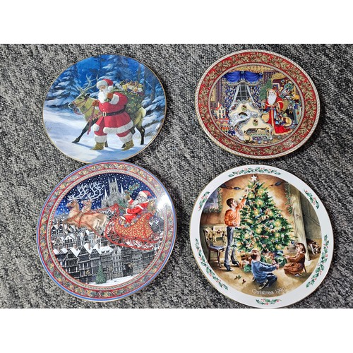 45 - Collection of collectable plates to include 6x picture plates dated from the 1990's designed by Chri... 