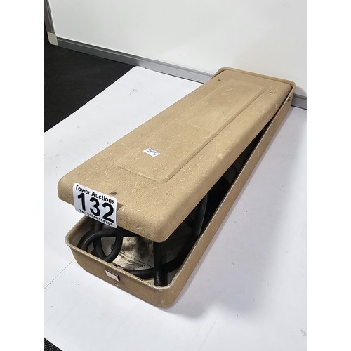 132 - A vintage Zenith A blood pressure monitor kit, appears to be complete with armband and pump, along w... 