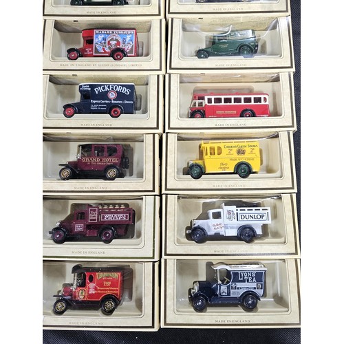 156 - A large collection of 31x boxed Days Gone advertising diecast  vehicles to include Walkers, Pickford... 