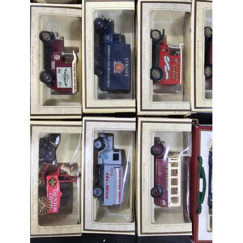 156 - A large collection of 31x boxed Days Gone advertising diecast  vehicles to include Walkers, Pickford... 