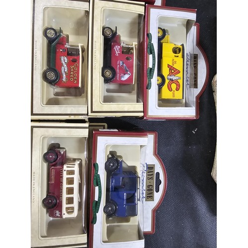 156 - A large collection of 31x boxed Days Gone advertising diecast  vehicles to include Walkers, Pickford... 