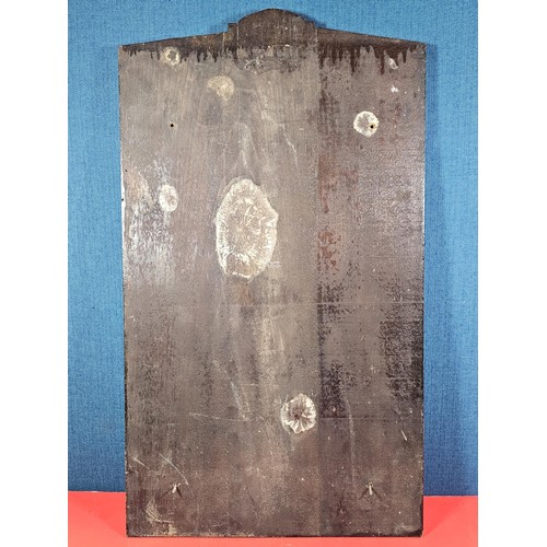 211 - An International Waterways Association (IWA) Commemorative plaque display, mounted on a hardwood boa... 