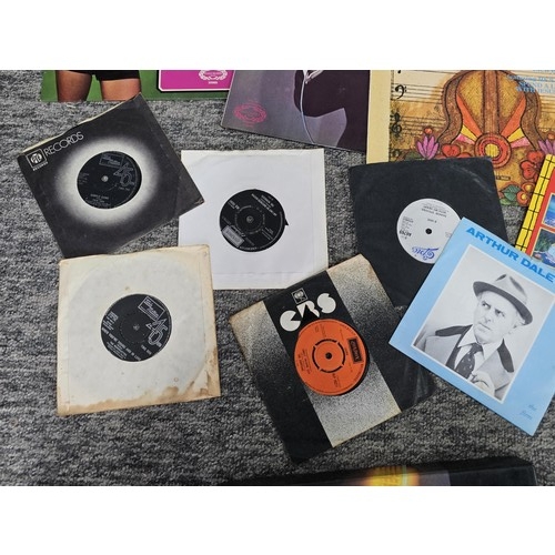 193 - A large crate containing a large quantity of assorted LP's and 45's to include Top of the pops, The ... 
