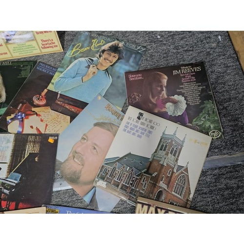 193 - A large crate containing a large quantity of assorted LP's and 45's to include Top of the pops, The ... 