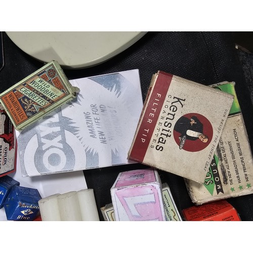180 - Large quantity of collectables to include 2x boxes of vintage 1960's tennis balls by Dunlop, a box o... 