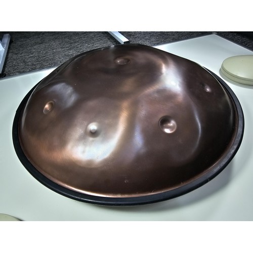 204 - A professional Spacedrum handpan melodic percussion instrument handcrafted in France by Metal Sounds... 