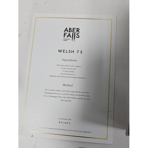 224 - A boxed set of Aber Falls Rhaeadr Fawr set of 5 liqueurs. The set includes miniature salted toffee l... 